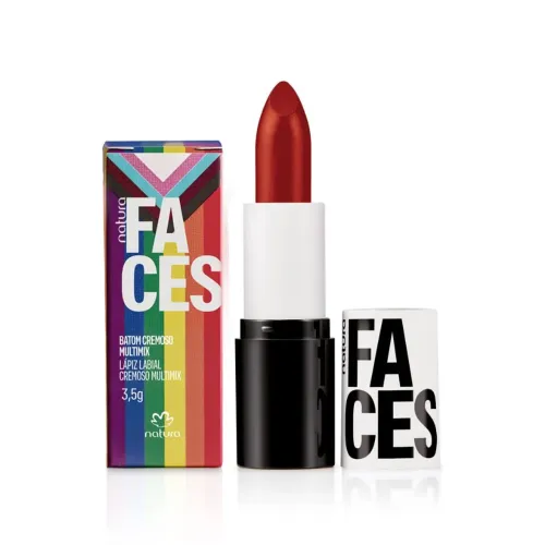 Batom Natura Multimix cor Vermelho Hot