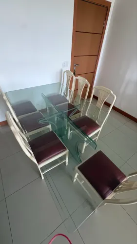Vendo mesa de vidro