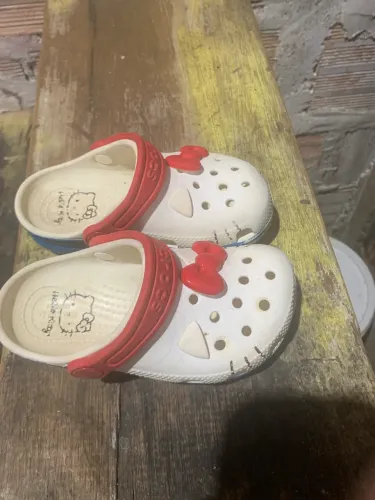 Crocs infantil hello kitty original 