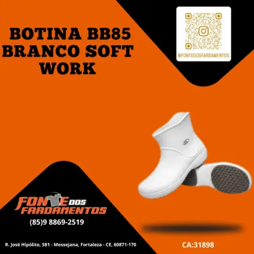Botina Antiderrapante Soft Works BB85 - Fonte dos Fardamentos e Epi's