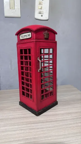 CABINE TELEFÔNICA RETRO 