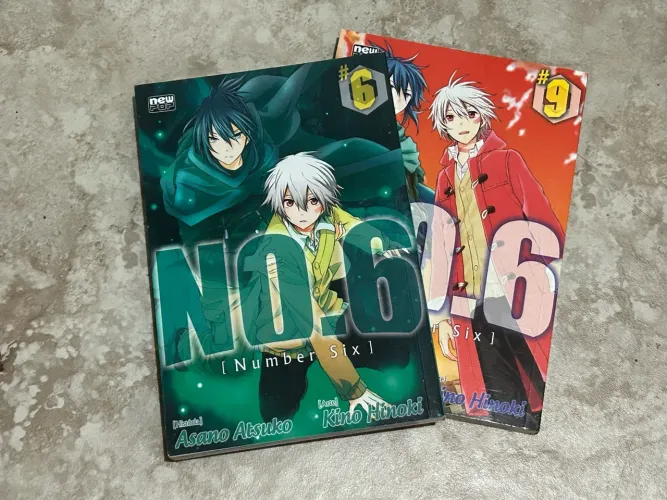 Mangás No.6 vols 6 e 9