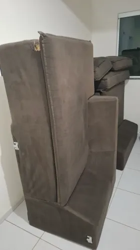 Vendo sofá com chaise 2,20x1,60m