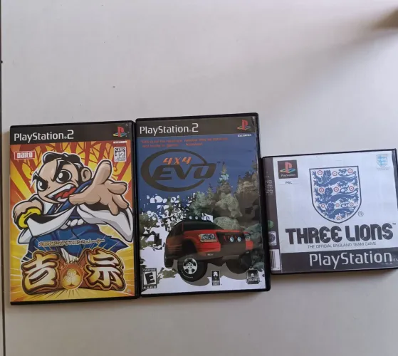Jogos Playstation 2 e 1
