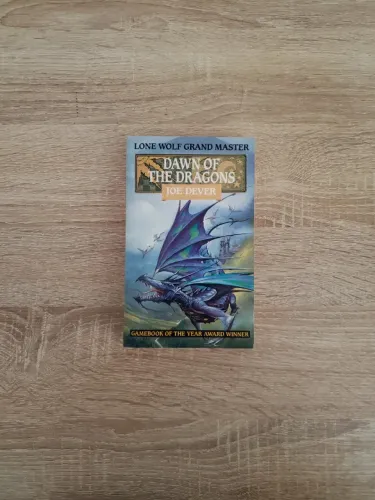 Dawn of the Dragons - Lone Wolf - Lobo Solitário - Joe Dever - Livro jogo RPG