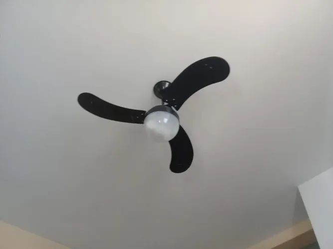 (Mudança) Ventilador de teto Ventisol 127v Completo!