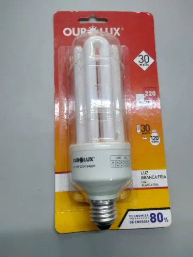 Lâmpada compacta 30watts 220v - Ourolux