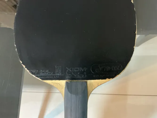 Raquete profissional de tênis de mesa- em estado excelente pra novo