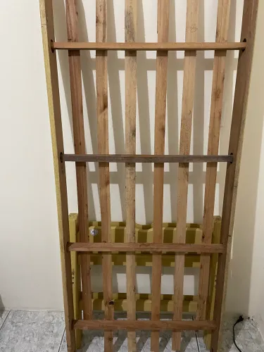 Estrutura de cama de solteiro 