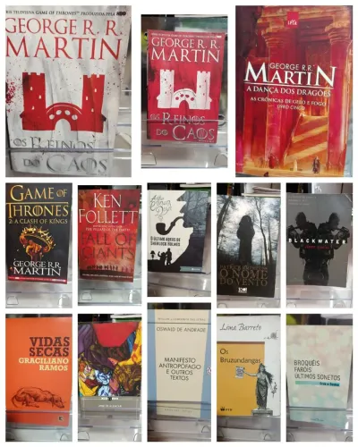 LOTES DE LIVROS USADOS(BOM ESTADO)