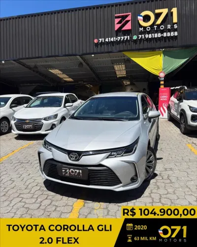 Toyota Corolla GLI 2.0 16V Flex Aut. 2020
