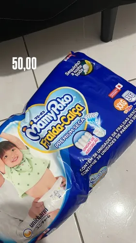 Fralda infantil