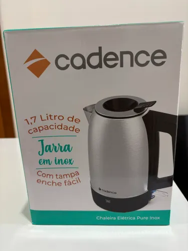 Chaleira Elétrica Cadence Pure Inox 1,7L - 220V