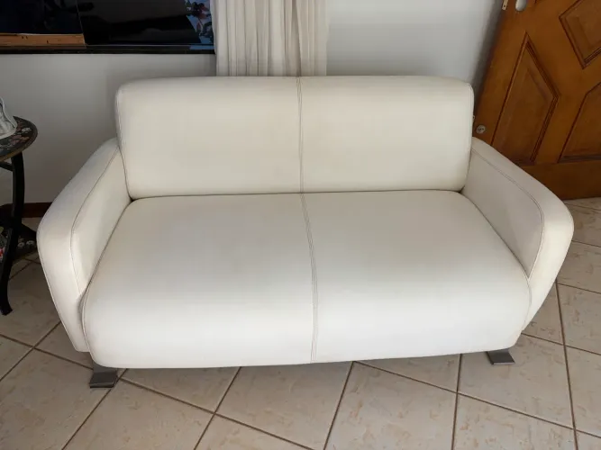 Conjunto de sofá Courino Branco