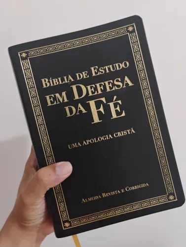 Bíblia de Estudo defesa da fé 
