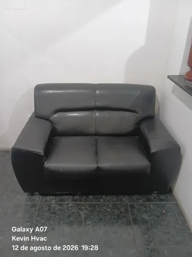 Sofa couro 3/2