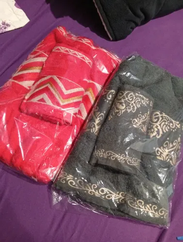 Kit toalha de banho e rosto 