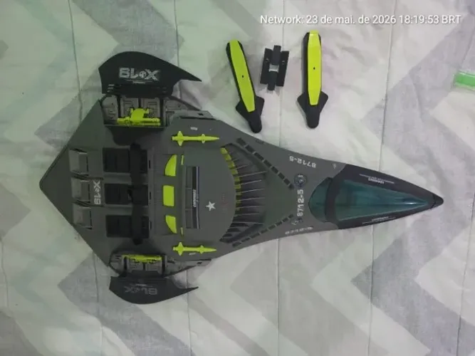 X-19 Phantom Stealth Fighter  Comandos em Ação G.I. Joe