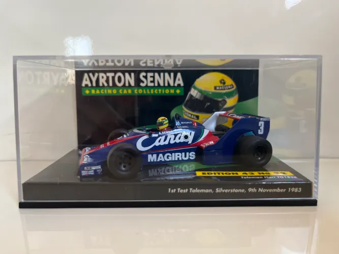 Ayrton Senna 1:43 F1 Minichamps Edition 43 N:22 Toleman Hart TG183B 1983