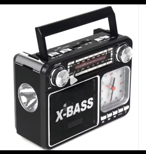 RÁDIO/RELÓGIO/LANTERNA/BLUETOOTH ETC