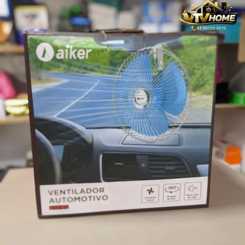 Ventilador Automotivo Potente + Entrega Grátis 
