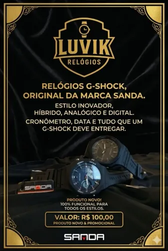 Relógio de pulso G-Shock SANDA ORIGINAL