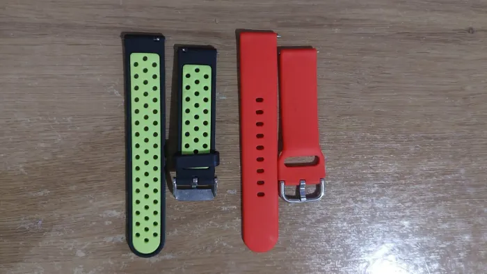 Pulseira silicone para smartwatch 