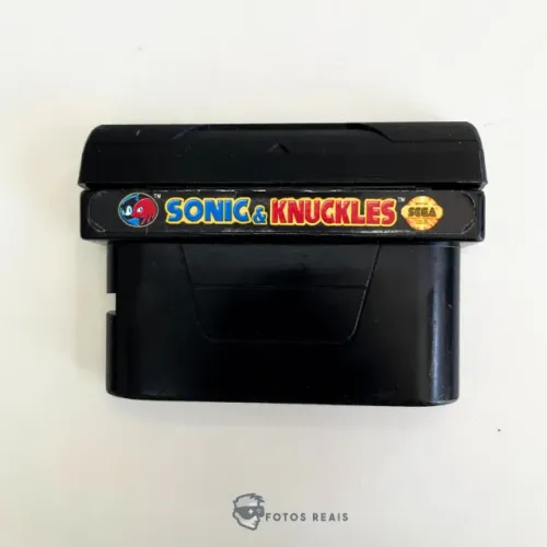 ADAPTADOR SONIC E KNUCKLES (LER OBSERVAÇÃO) SEMINOVO - MEGA DRIVE