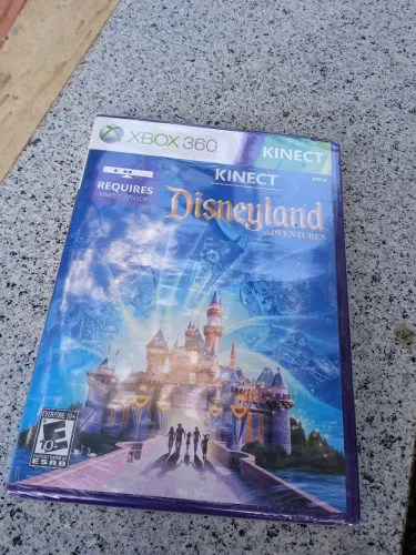 Kinect Disneyland Adventures original Xbox 360 novo lacrado