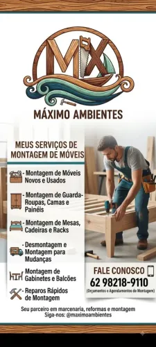 Montagem é manutenção de móveis *