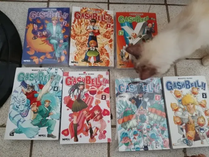 Gashbell 1 ao 7 - Vendo ou troco (Pessoas de Fortaleza)