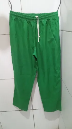 Calça Tactel Verde Unissex G