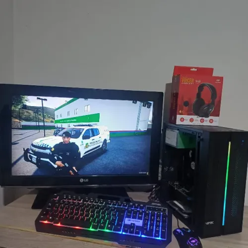 PC Gamer Intel com P. de Video de 4GB|Completo:R$1770|Só PC:R$1220|Roda GTA RP e outros
