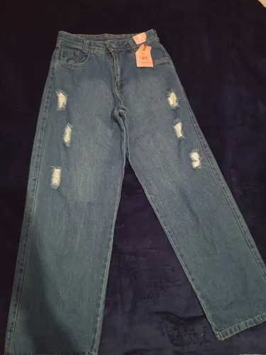 Calça wide leg nova cintura alta 40.42 - 75,00