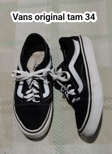 Tênis vans original tam 34