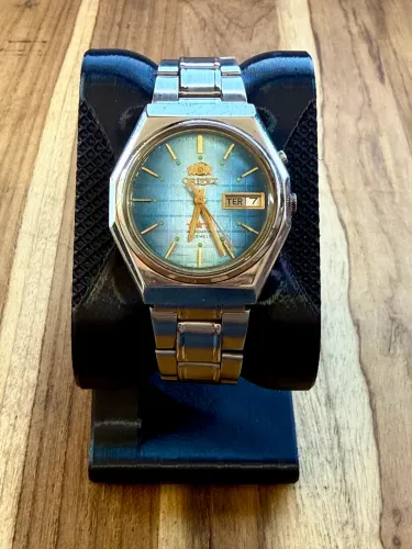 Relógio Orient Tristar Textura Grade - 1980