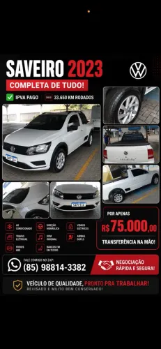 Volkswagen Saveiro Trendline 1.6 Total Flex 16V 2023
