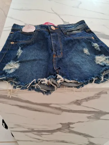 Bermuda jeans feminino