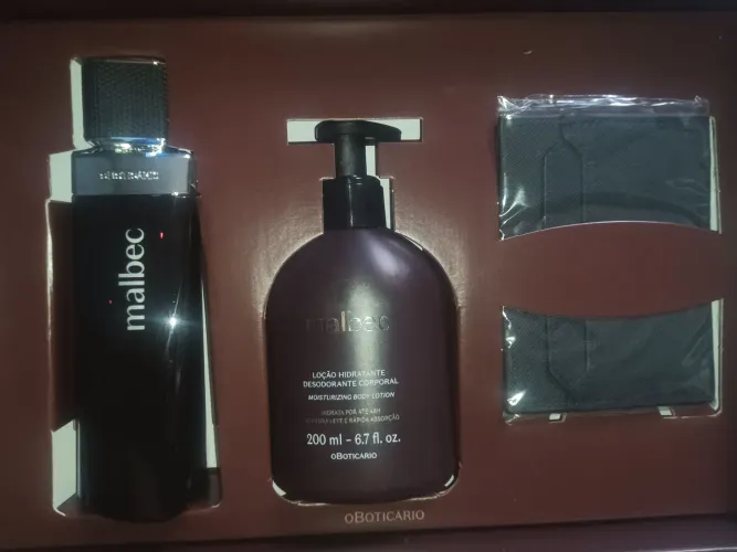 Malbec 100 ml novo na caixa 
