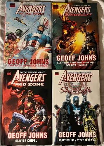 [MARVEL] Vingadores - Avengers de Geoff Johns SÉRIE COMPLETA VINGADORES