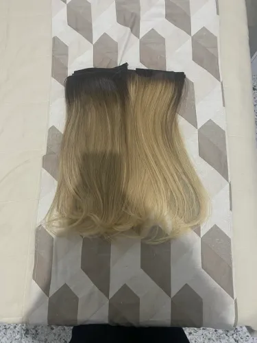 Mega hair já no método fita adesivada - Cabelo 100% brasileiro