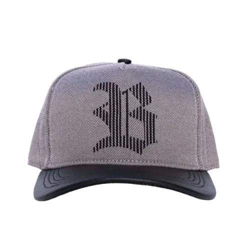 boné blck slim aba curva snapback logo lines