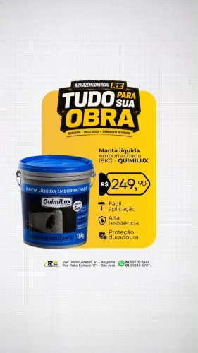 Manta líquida 18Kg quimilux (emborrachada)