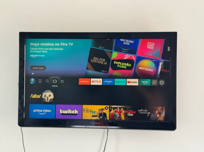 TV Panasonic 42? + Fire TV Stick | Vira Smart TV - R$ 600