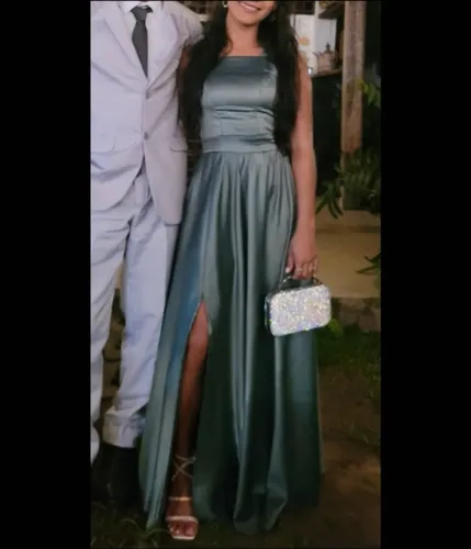 Vestido Verde Oliva Casamento/Madrinha/Festas