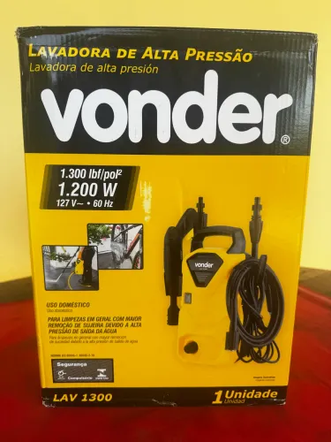 Lavadora de alta pressão vonder 1.200 w