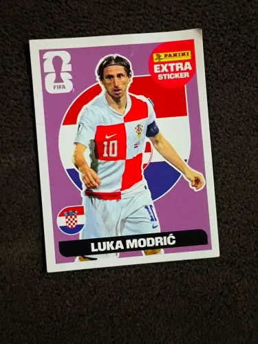 Copa do Mundo 2026- extra Sticker Luka Modric avulsa