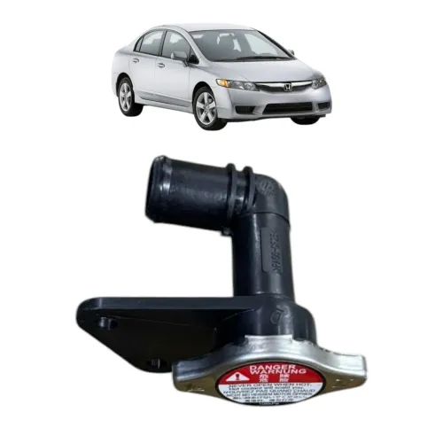 Gargalo radiador com tampa Honda New civic 