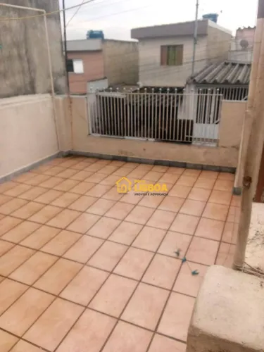 Casa não idempendente com 1 dormitório para alugar por R$ 1.200/mês - Jardim Caguassu - Sã