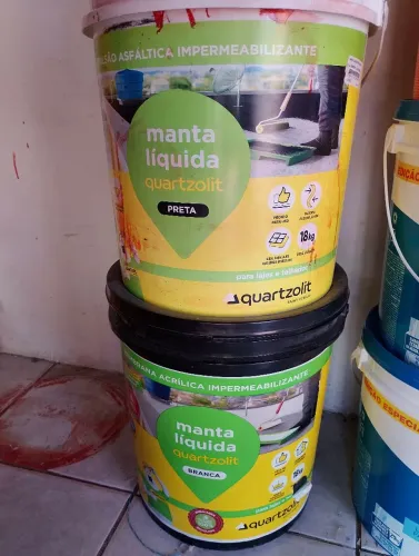 Manta líquida quartzolit 18kg!!!! Promoção